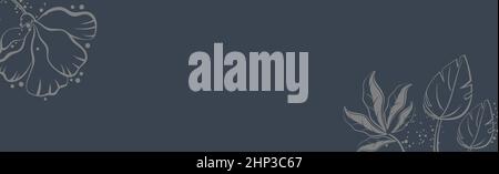 Sfondo grigio scuro per pubblicità, cartoline e design - illustrazione vettoriale Foto Stock