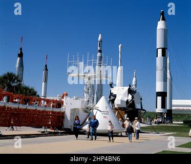 USA. Florida. Centro spaziale John F. Kennedy. Foto Stock