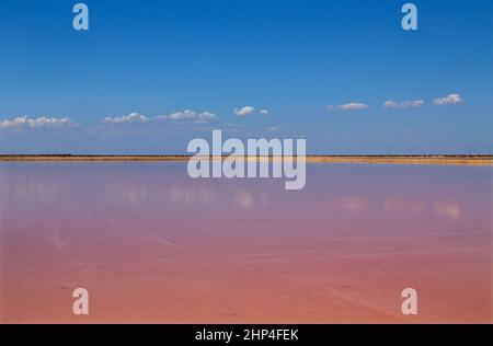 Salinas de Bonanza a Sanlucar de Barrameda, Cadice. Sito emblematico in Andalusia, Spagna Foto Stock