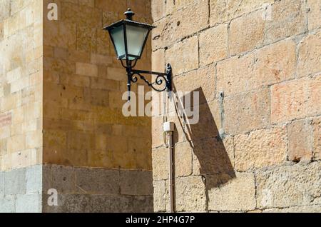 Dettaglio architettonico nella città di Salamanca, Castilla y Leon, Spagna Foto Stock