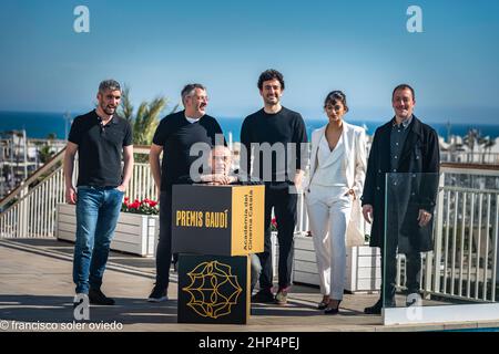 barcellona 18-02-2022- nominados prenios gaudi de cine de catalan 22 Foto Stock