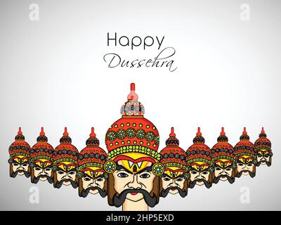 festa indù Dussehra Illustrazione Vettoriale