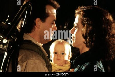 GHOSTBUSTERS 1984 Columbia Pictures film con Bill Murray e Sigourney Weaver Foto Stock