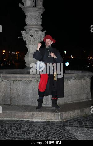 Der Weltgästeführertag findet jährlich am 21. Febbraio statt. An diesem Tag wurde der Weltverband der Gästeführer gegründet, der diesen Aktionstag seit Foto Stock