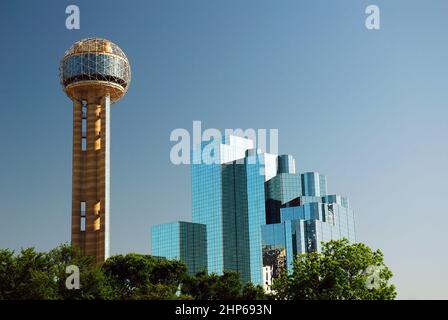 Il Reunion Center a Dallas, Texas Foto Stock