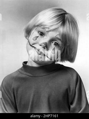 Foto pubblicitaria di attore e modello americano Ricky Schroder ca. 1976 Foto Stock