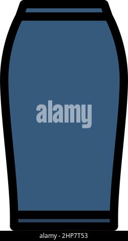 Icona gonna a matita Business Illustrazione Vettoriale