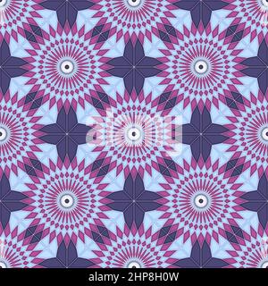 Modello geometrico islamico 13 Illustrazione Vettoriale