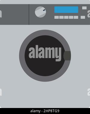 Macchina di lavaggio icona Illustrazione Vettoriale