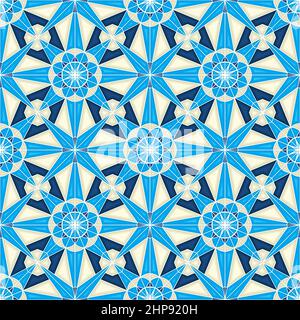 Modello geometrico islamico 3 Illustrazione Vettoriale
