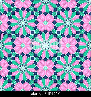 Modello geometrico islamico 4 Illustrazione Vettoriale