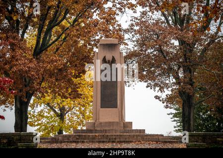 Dayton Aviation Heritage National Historical Park Wright Brothers Memorial Foto Stock