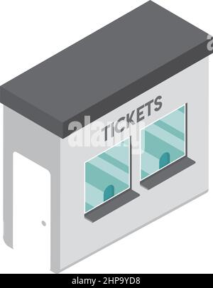 biglietteria della metropolitana Illustrazione Vettoriale