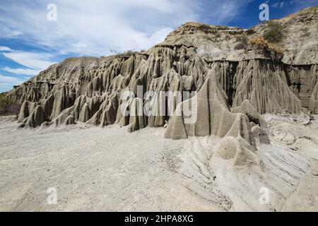 Splendida vista di un deserto Tatacoa in Colombia Foto Stock