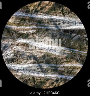 Pianeta Luna Grafica Scienece Fiction sfondo spazio Baviera Foto Stock