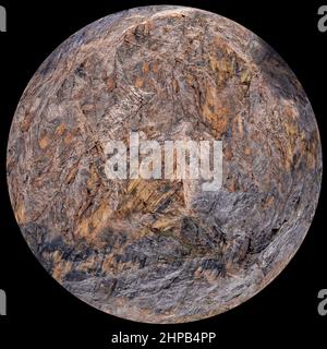 Pianeta Luna Grafica Scienece Fiction sfondo spazio Baviera Foto Stock