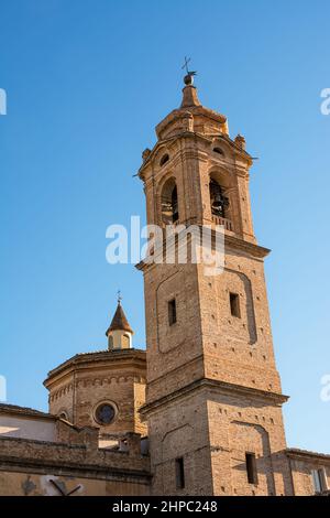 Belfry a Teramo (Italia) Foto Stock