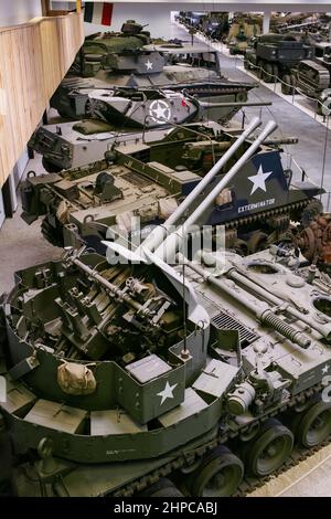 MM Park, Museo dei veicoli militari, la Wantzenau, Strasburgo, Francia Foto Stock