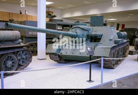 MM Park, Museo dei veicoli militari, la Wantzenau, Strasburgo, Francia Foto Stock