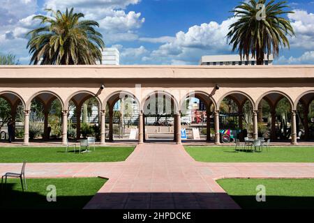 Il nuovo tribunale della contea di Pima Tucson, ora un gioiello e museo dei minerali e centro visitatori e patrimonio Foto Stock