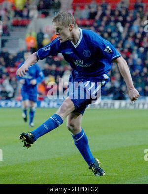 southampton contro chelsea. 22-11-03 damian duff pic mike walker, 2003 Foto Stock