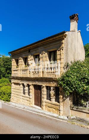 Italia Veneto Casa Asolo Longobarda Foto Stock