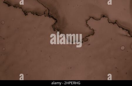 Astratto Chocolate Texture. Crema marrone Foto Stock