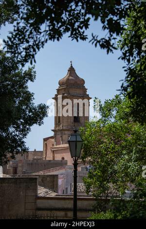 Europa, Italia, Sicilia, Erice, Chiesa di San Giuliano Foto Stock