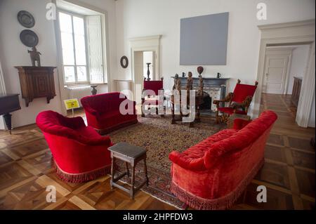 Italia, Lombardia, Varese, Biumo superiore, Villa Menafoglio Litta Panza, fai Property (Fondo ambiente Italiano) Foto Stock