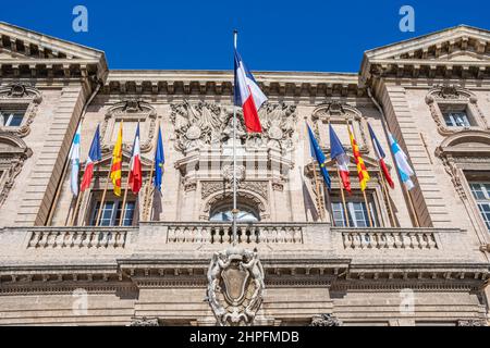 Hotel de Ville Marsiglia Francia Foto Stock