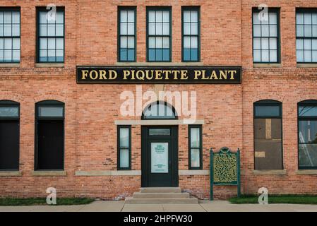 Lo stabilimento Ford Piquette, a Detroit, Michigan Foto Stock
