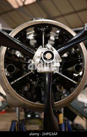 Shuttleworth Engineering Workshop Foto Stock