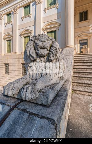 Italia Veneto Venegazzù (TV) - Villa Spineda Gasparini Loredan Foto Stock