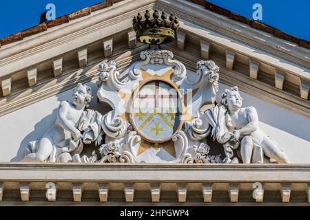 Italia Veneto Venegazzù (TV) - Villa Spineda Gasparini Loredan Foto Stock