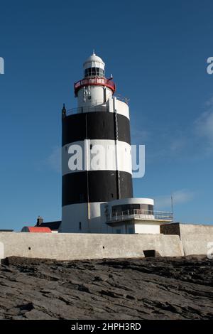 Hook Head Lighthouse , County Wexford, Irlanda. Foto Stock