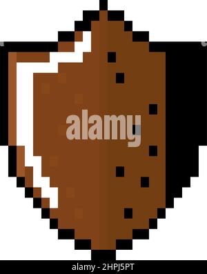 icona dei pixel dello schermo Illustrazione Vettoriale