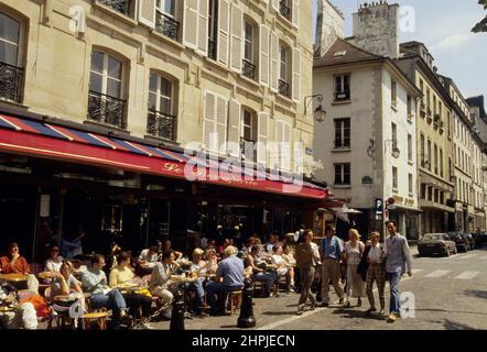 Francia ristorante parisien Foto Stock