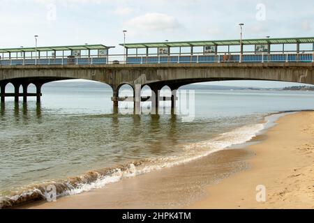 Il molo di Bournemouth Dorset, England, Regno Unito Foto Stock