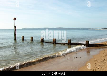 Bournemouth Beach, Dorset, Inghilterra Regno Unito Foto Stock