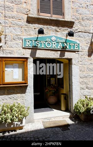 Ristorante da Paolo, Olbia, Sardegna, Italia Foto Stock