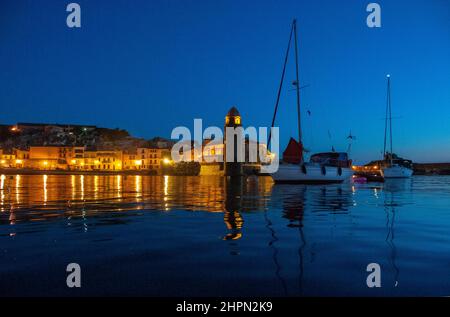 FRANCIA ROUSSILLON PIRENEI ORIENTALI COLLIOURE Foto Stock