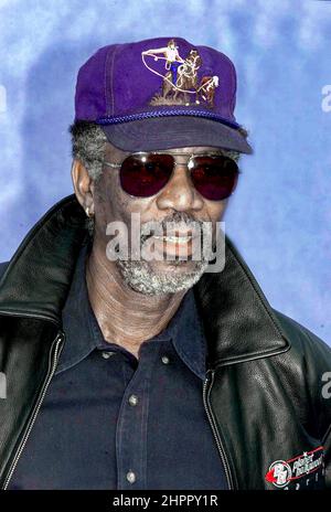 Morgan Freeman al Deauville American Film Festival, Normandia, Francia 1999 Foto Stock