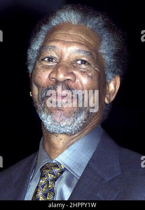 Morgan Freeman al Deauville American Film Festival, Normandia, Francia 1999 Foto Stock