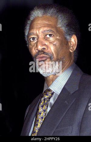 Morgan Freeman al Deauville American Film Festival, Normandia, Francia 1999 Foto Stock