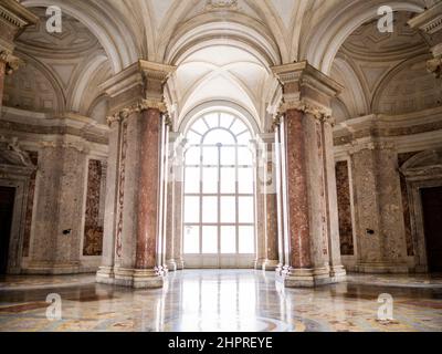 Italia, Campania, Reggia di Caserta Foto Stock