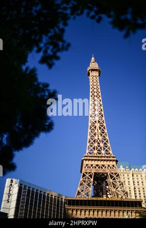 Torre Eiffel replica a Parigi Hotel, Las Vegas Foto Stock