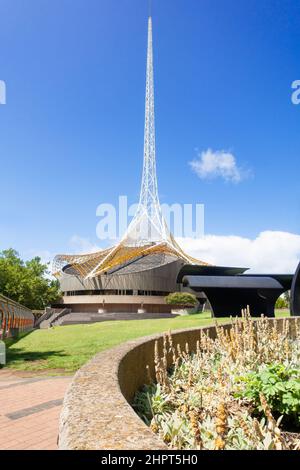 Melbourne, Victoria, Australia - Arts Center Melbourne spire basata su design originale di Roy Grounds Foto Stock