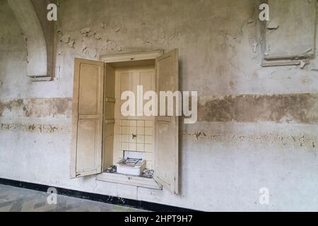 Abbandonato e chiuso monastero gesuita 'St Jozef' in Valkenburg, Paesi Bassi Foto Stock