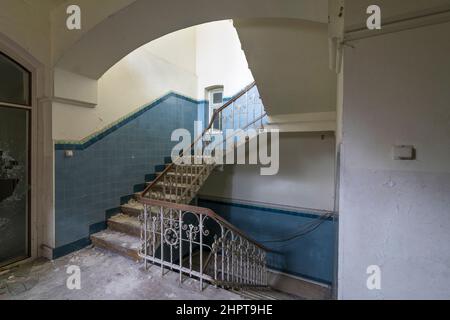 Abbandonato e chiuso monastero gesuita 'St Jozef' in Valkenburg, Paesi Bassi Foto Stock