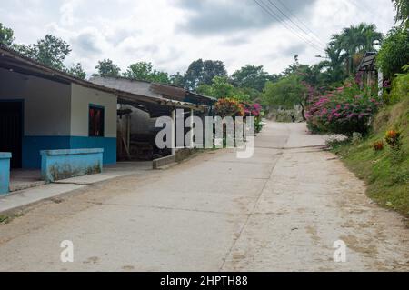 La città di El Mamey in Sierra Nevada de Santa Marta, Colombia Foto Stock